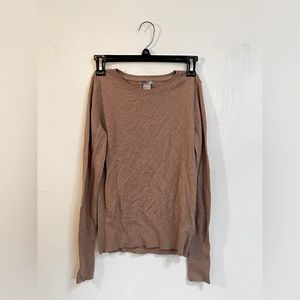 sparkly beige sweater